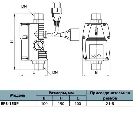 Контролер тиску EPS-15SP "NPO"