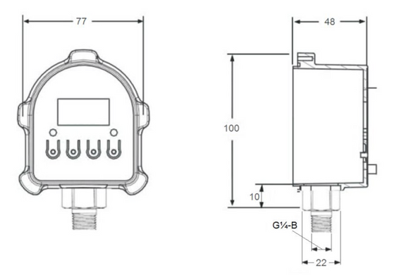 Реле тиску DPS-15A "NPO"