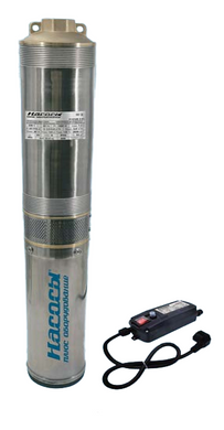 Свердловинний насос FOCUS 2-55 (кабель 50м, трос підвісу) "Насосы плюс оборудование"
